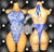 The Valentina Bodysuit (Blue Evil)￼